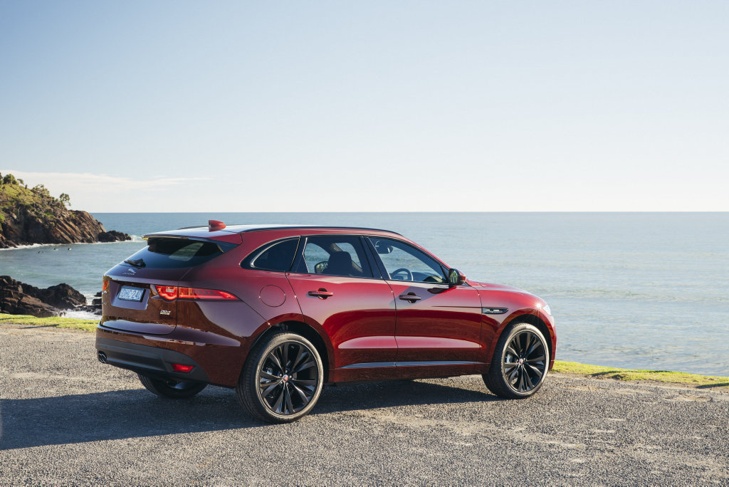The Jaguar F-Pace. The Jaguar F-Pace.